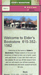 Mobile Screenshot of eldersbookstore.com